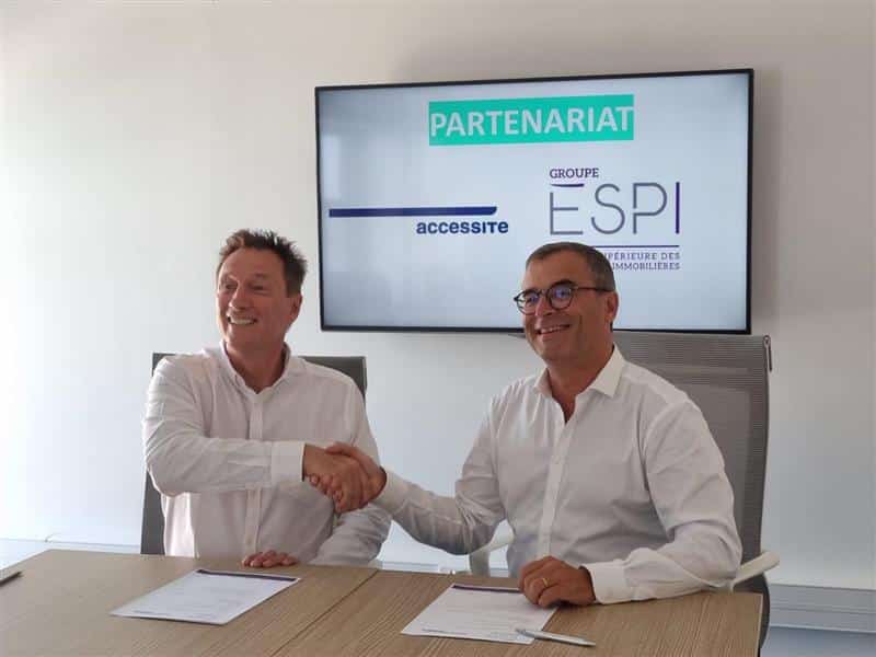 Nouveau partenariat entre le Groupe ESPI et Accessite